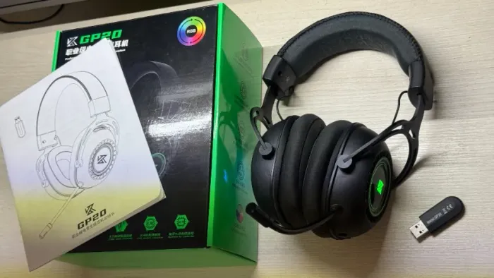 Headset Sem Fio KZ GP20 em perfeito estado