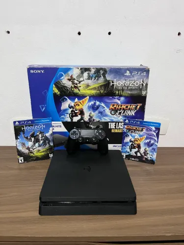 Ps4 Slim 500Gb +3 Jogos!
