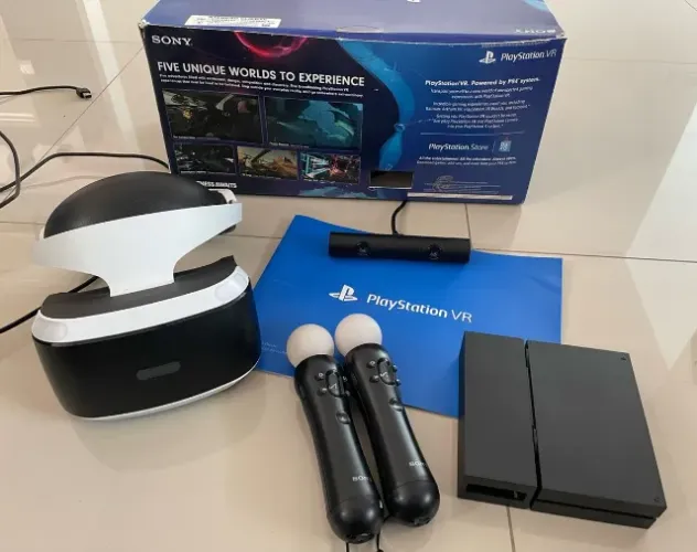 Vendo PlayStation VR [na caixa]