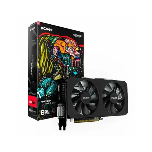 Placa de Vídeo PCYES Radeon RX 570, 8GB, GDDR5, 256-bit, HDMI