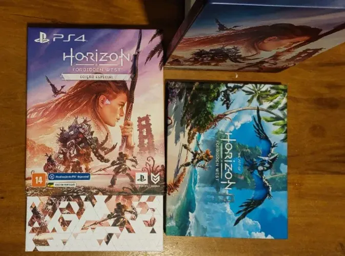 Horizon Forbidden West PS4/PS5 - Edição de Colecionador Especial Steelbook Limitada