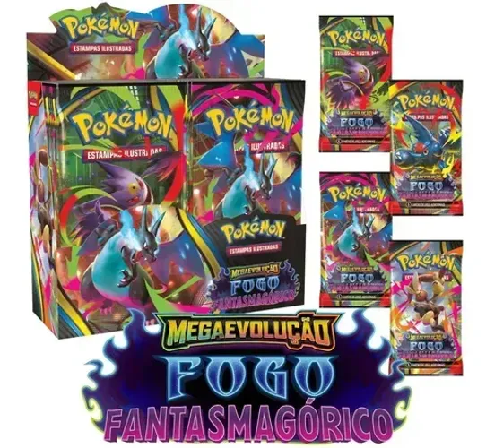 Caixa de Booster Fogo Fantasmagórico