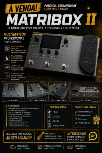 Pedaleira matribox 2