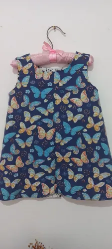 Vestido dupla face 2-3 anos