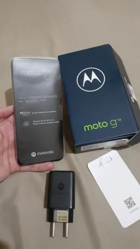 Motorola Moto G14 128GB + 4GB RAM | Caixa + Carregador Turbo | Muito Conservado