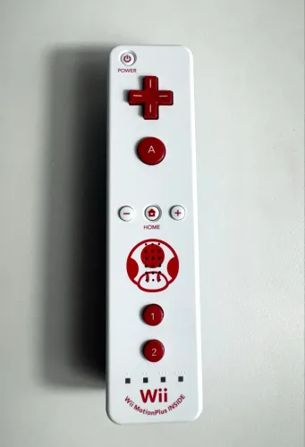 Wii remote plus toad