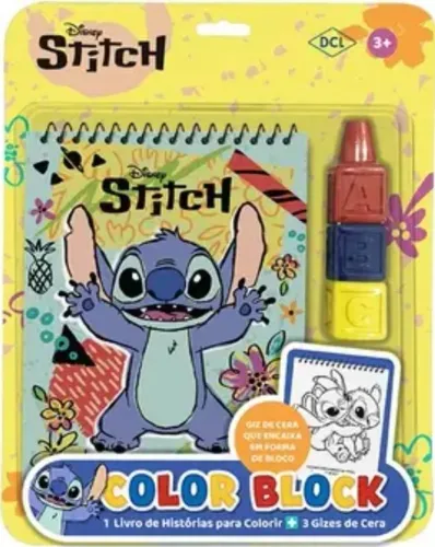 Promoção Stitch Disney - Color Block