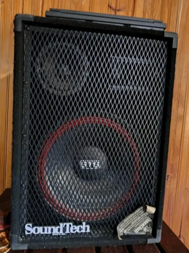 Par de caixas PA soundtech woofer 18 polegadas