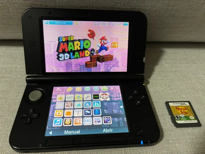 NINTENDO 3DS XL VERMELHO
