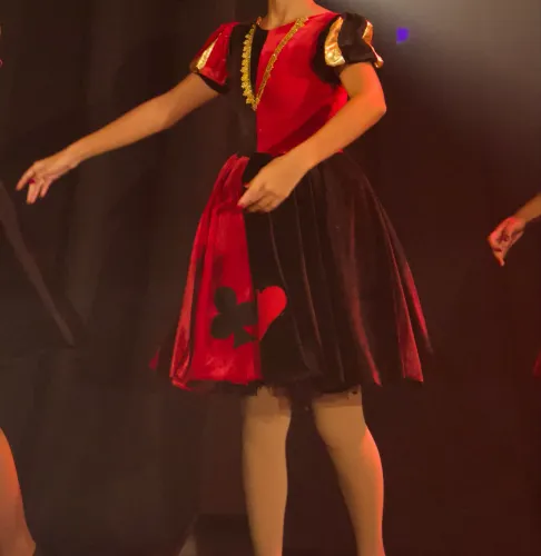 figurino rainha de copas ballet