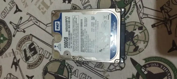 HD Notebook 500GB Western Digital Scorpio Blue 2.5" SATA II