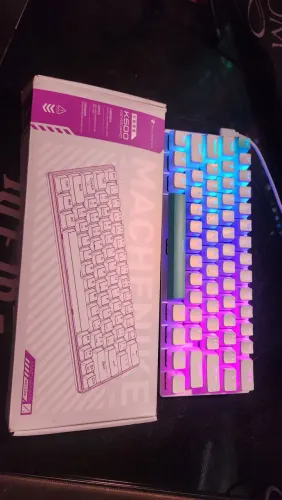 Teclado Machenike sem fio COM DETALHE