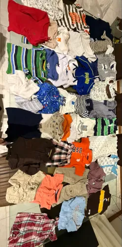 Lote de roupas menino 6 a 9 meses