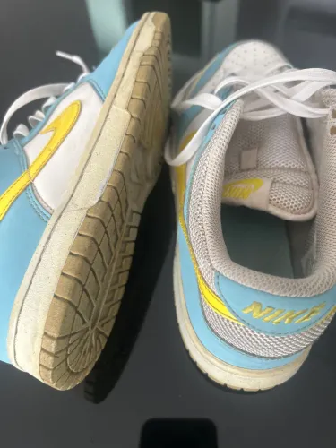 dunk nike azul e amarelo gs TAM 37 (calça bem 36)
