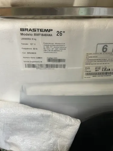 Lavadora Brastemp 18 kg NOVA E LACRADA