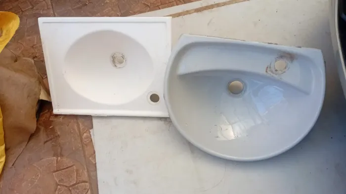 Lavatório e cuba e vaso