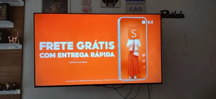 Tv Tcl 4k 55 polegadas
