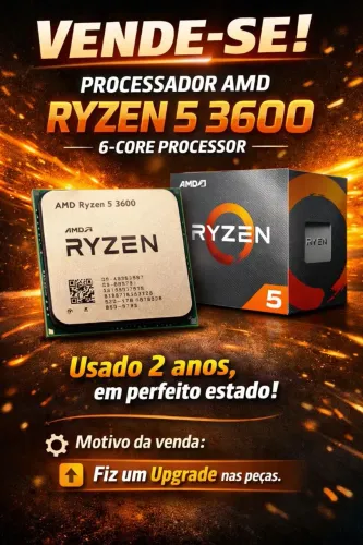 Processador AMD Ryzen 5 3600