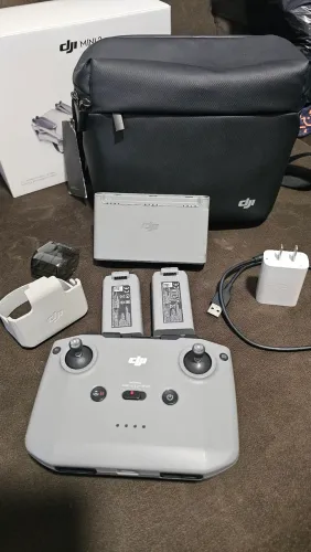 Bolsa com acessórios drone dji mini2