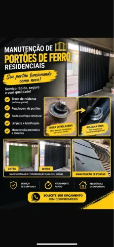 Manutenção de portões