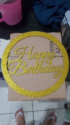 Itens de decoração de festa 