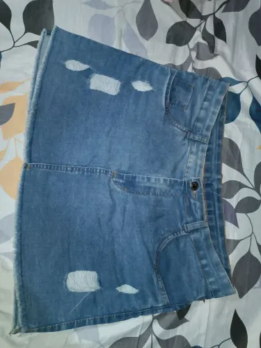 Saia jeans Tam 48
