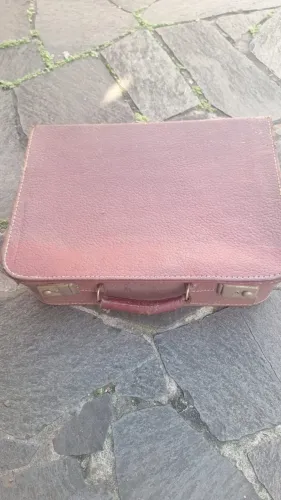 Mala Antiga Bordô