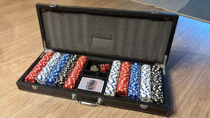 Maleta poker 500 fichas