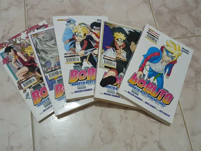 Coleção completa de Boruto - 1 até o 20