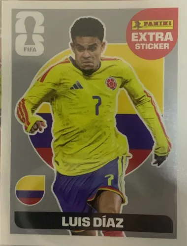 Extra sticker prata figurinha copa 2026