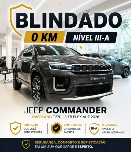 Jeep Commander Overland T270 1.3 TB Flex AUT 2026
