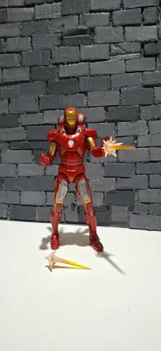 Marvel Legends Homem de Ferro Mk 7 Vingadores Iron Man Mark VII Tony Stark MCU Filme