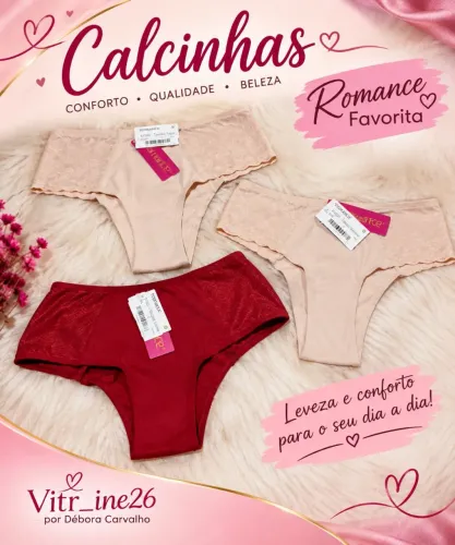 Calcinhas da romance