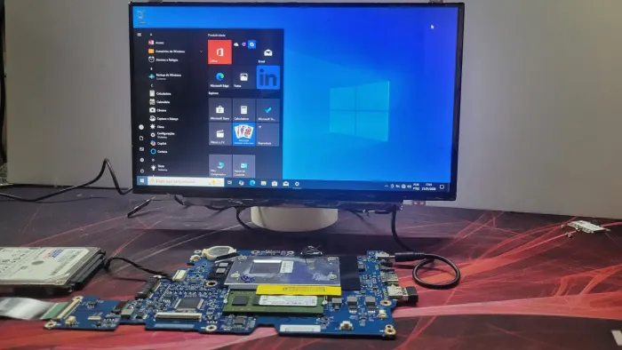 Placa mãe notebook lg 15u340