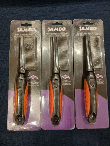 Pente premium com 29 dentes para pet Jambo