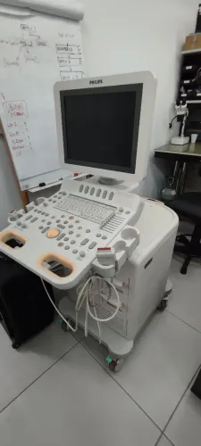 Ultrassom HD7 XE com 2 sondas