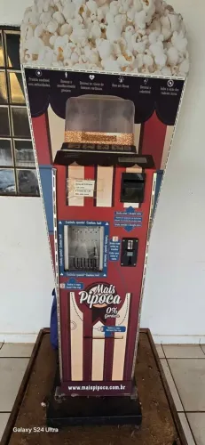 Maquina pipoca Machine Automática 
