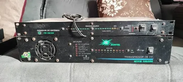 transmissor fm 50w ORIGINAL HOMOLOGADO DA ANATEL