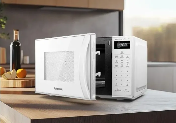 Microondas novo na caixa