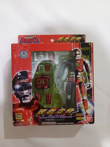 Trio Space Sheriff Gavan(Usado), Sharivan(Novo) e Shaider(Usado)