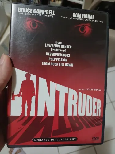 Dvd importado intruder violencia e terror sem cortes uncut sam raimi bruce campbell