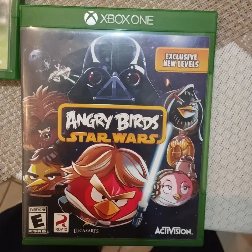 Angry birds Star Wars- Xbox one (mídia física rara)