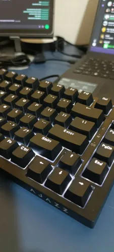 Teclado Mecânico Ajazz AK820 75% RGB - Compacto e Gamer
