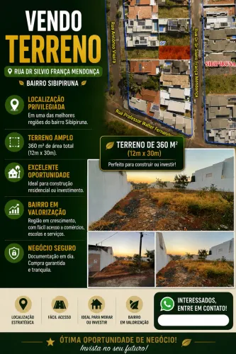 Terreno Subipiruna Araguari