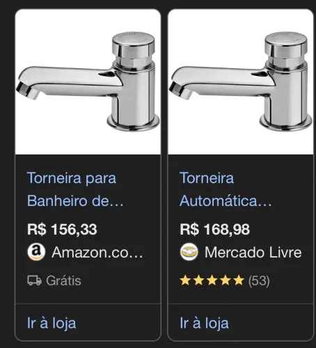 Torneira lavatório Docol