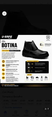 Bota de couro