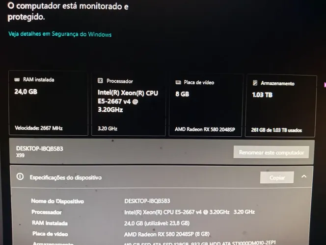 VENDO PC GAMER EXCELENTE