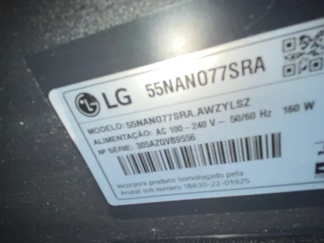Vendo Tv LG 55 ? para Técnico ,defeito só na Tela .