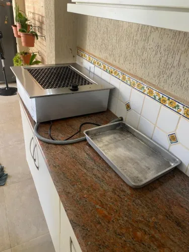 Churrasqueira a Gás de Embutir para Varanda Gourmet