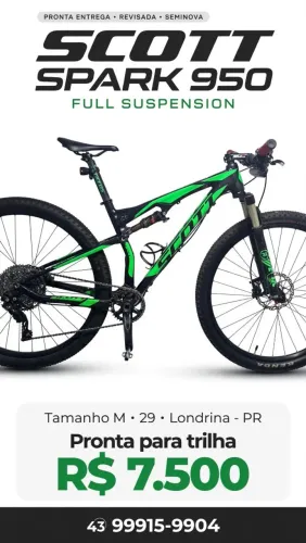 Scott spark 950 tamanho M 